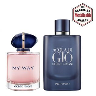 MY WAY EAU DE PARFUM & ACQUA DI GIÒ PROFONDO KOMPLEKTS