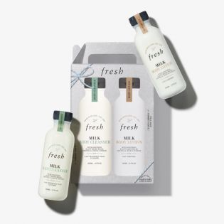 Piena barojošs ķermeņa kopšanas komplektsMilk Nourishing Bodycare Set