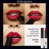 Rouge Pur Couture Slim, caurspīdīgs matēts