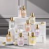 Estée Lauder Luxury Collection izsmidzinātāja futrālis ar uzpildīšanu 3 ceļojumu izmēra parfimērijas aerosoliem