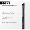 208 Sintētiska leņķveida uzacu birste
